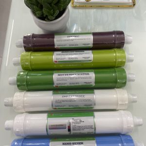 Bộ 6 lõi 5678910 màu gồm Ceramic, Alkaline, Maifan, ORP, 5 in 1, Nano Silver