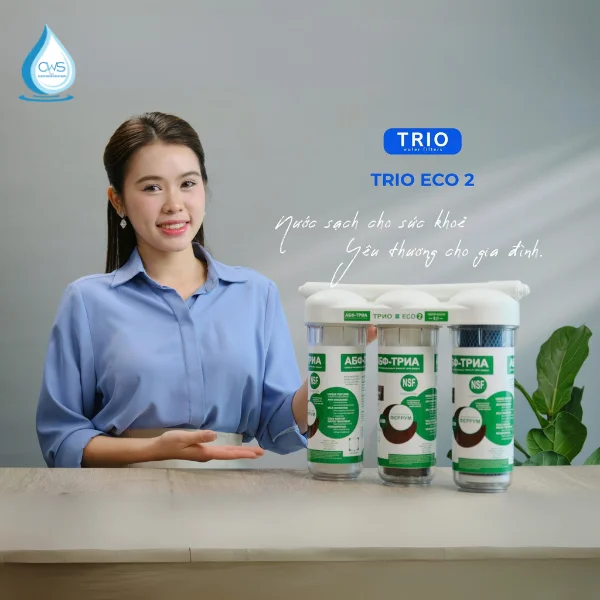 Bộ Lõi Lọc Trio Eco 2 (Thay Thế Cho Aquaphor Trio Norma Softening)