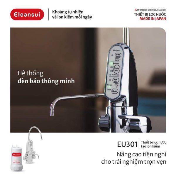 Hệ thống đèn báo thông minh của Cleansui EU301