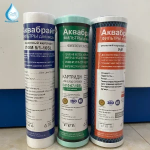 Hình ảnh thực tế bộ lõi lọc Trio Eco 2