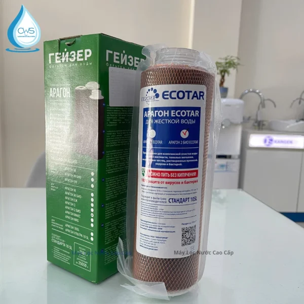 Hình ảnh thực tế lõi lọc Aragon Bio tại Clean Water Solutions