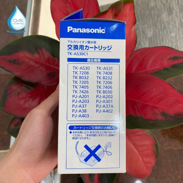 Khả năng tương thích của lõi lọc nước Panasonic TK-AS30C1 cho các model máy điện giải Panasonic