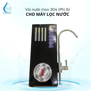 Vòi nước Inox 304 (Phi 6)