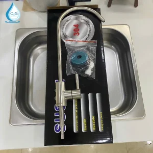 Vòi nước Inox 304 (phi 6) lắp đặt cho máy lọc nước