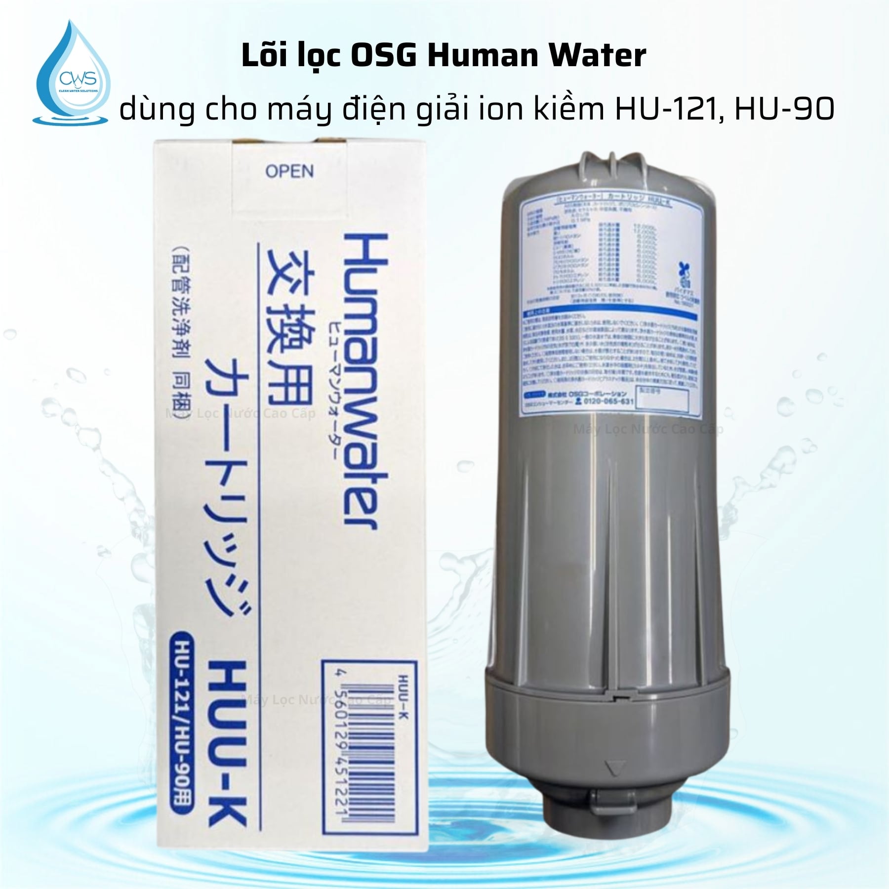 Lõi lọc OSG Human Water HU-121, HU-90 - Chính hãng, giá tốt