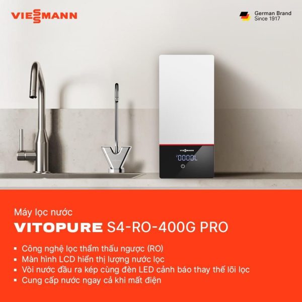 Máy lọc nước Vitopure S4-RO-400G Pro