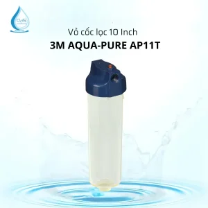 Vỏ Cốc Lọc Thô Đầu Nguồn 3M Aqua-Pure AP11T - 10 Inch