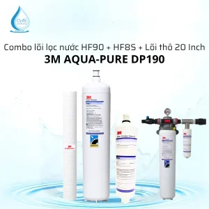 Lõi Lọc Nước 3M Aqua-Pure DP190 - HF90 +HF8S + Lõi Thô 20 Inch
