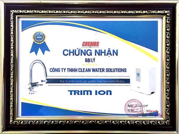 Chứng nhận phân phối Trim Ion của CWS