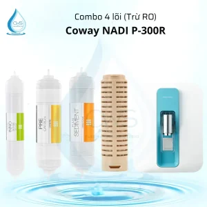 Combo 4 lõi Coway NADI P-300R - Trừ RO