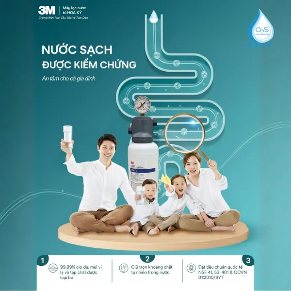 Máy Lọc Nước 3M Aqua-Pure ICE140-S Có Thể Ứng Dụng Trong Gia Đình Không