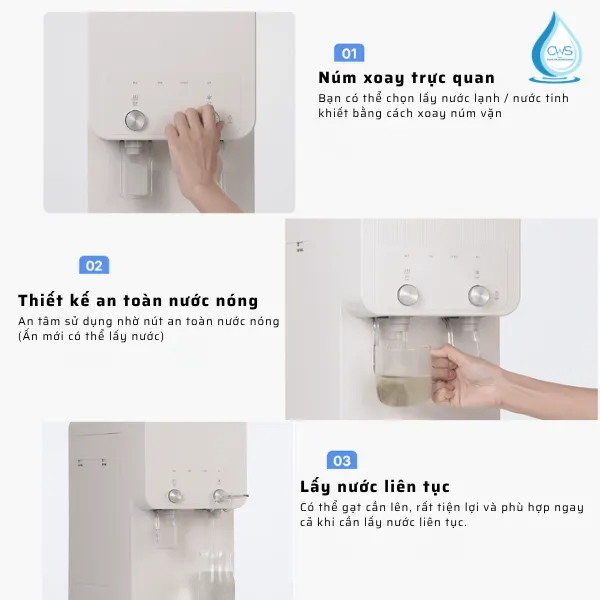 Máy Lọc Nước Chungho COMPACT NX Sở Hữu Các Tính Năng An Toàn Vượt Trội