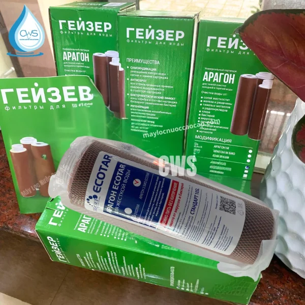 Hình thực tế lõi lọc nước Aragon Bio