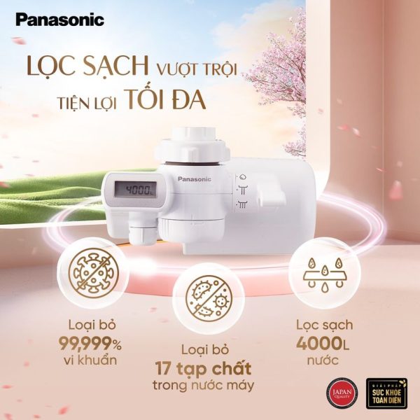 Hiệu Năng Lọc Của Bộ Lọc Nước Tại Vòi Panasonic TK-CJ600