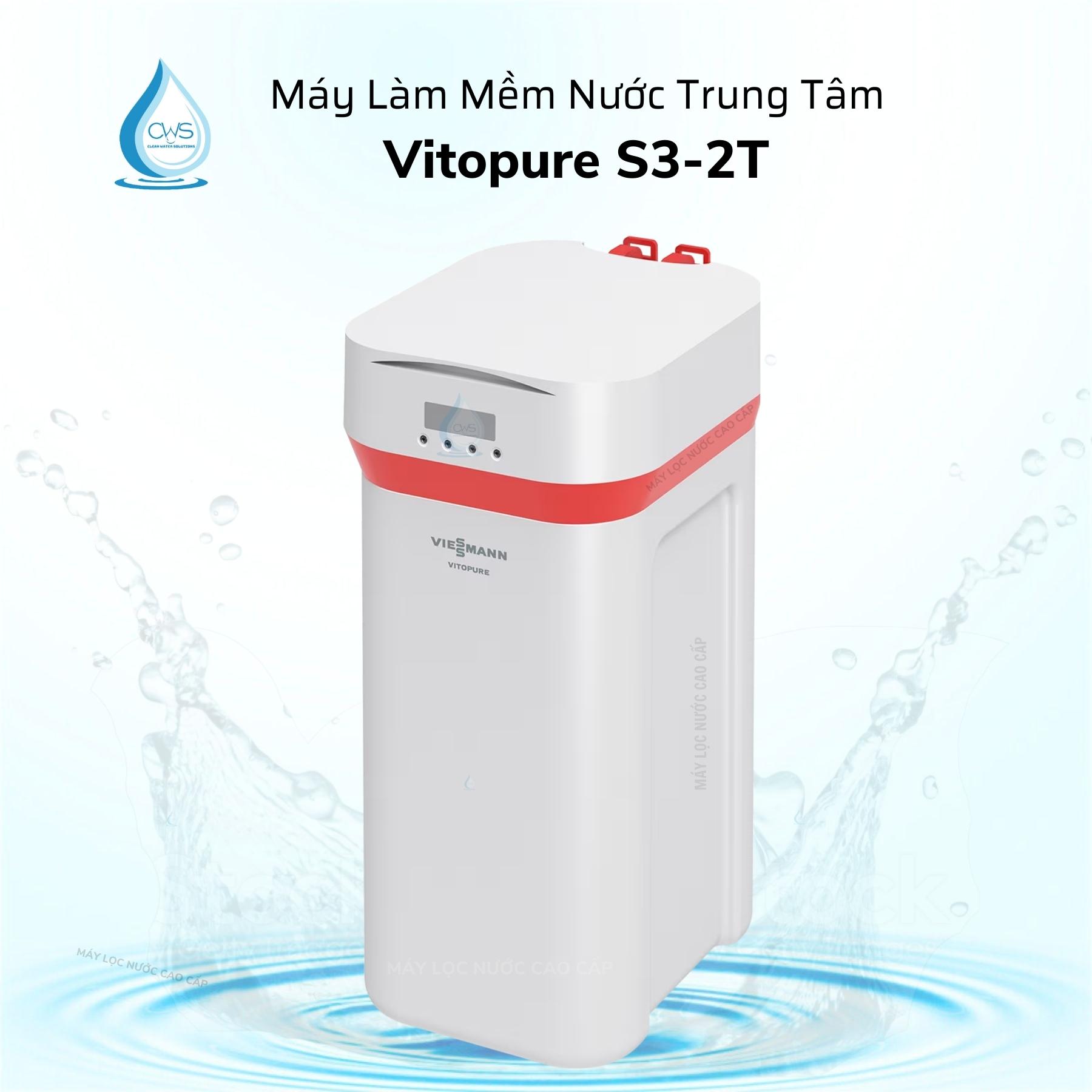 Máy làm mềm nước trung tâm Vitopure S3-2T