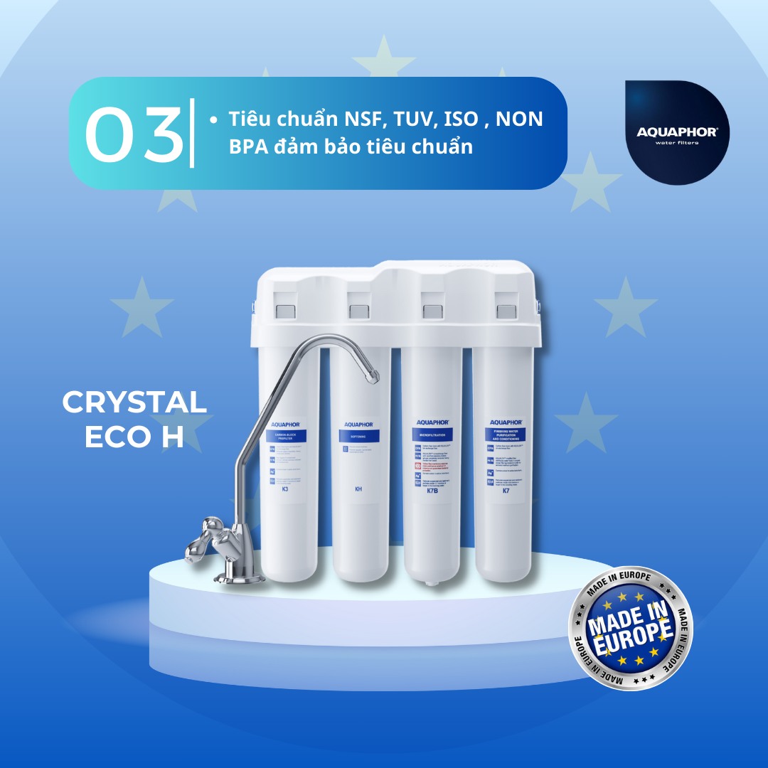 Aquaphor Crystal Eco H sản xuất tại châu Âu
