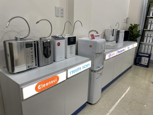 Máy lọc nước ion kiềm Nhật Bản tại cửa hàng CWS