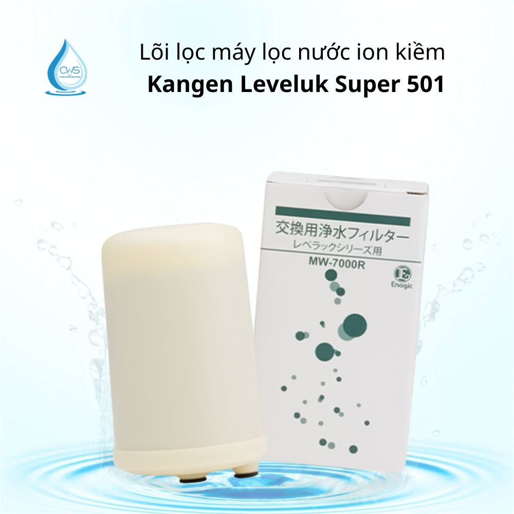 Lõi lọc MW-7000R - Máy lọc nước ion kiềm Kangen Super 501