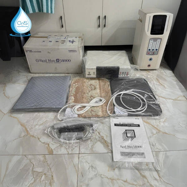 Hình ảnh thực tế máy xung điện Real Max 14000