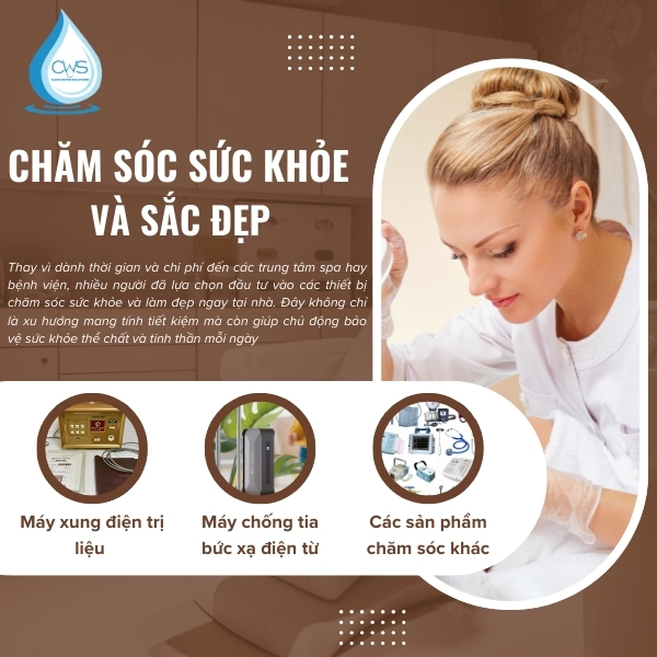 Thiết bị chăm sóc sức khỏe và sắc đẹp