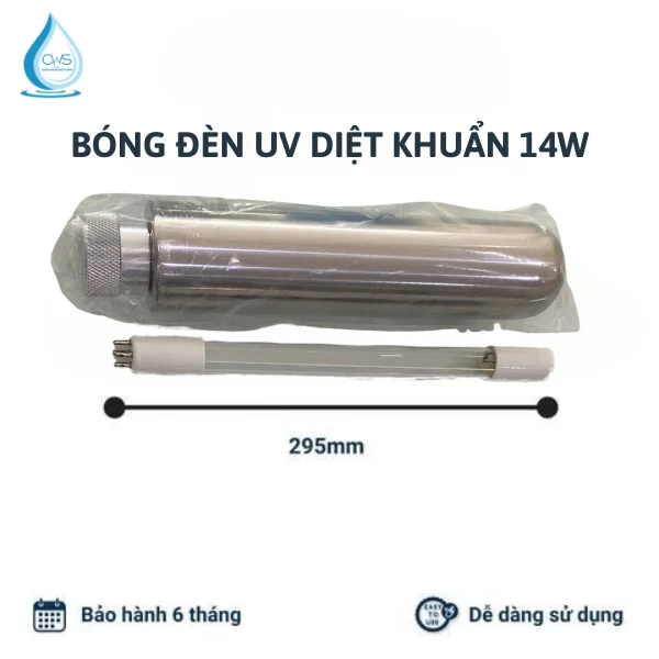 Chiều dài bóng đèn UV 14W