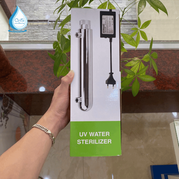 Hộp sản phẩm bộ đèn UV diệt khuẩn 11W cho máy lọc nước RO-Nano
