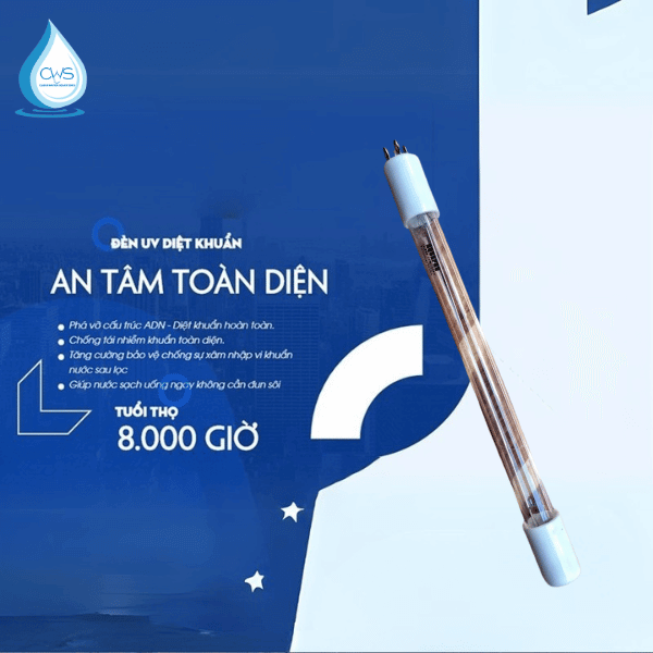Khi nào cần thay bộ đèn UV diệt khuẩn 11W