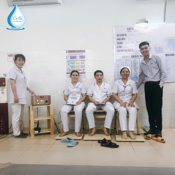 Máy điện trường cao áp GH-14000 được sử dụng tại Bệnh viện Đa khoa TW TP. Cần Thơ