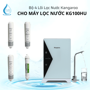 Bộ 4 Lõi Lọc Nước Kangaroo cho dòng máy KG100HU