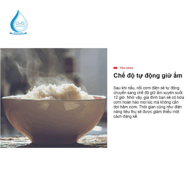 Chế Độ Giữ Ấm Tự Động Thông Minh