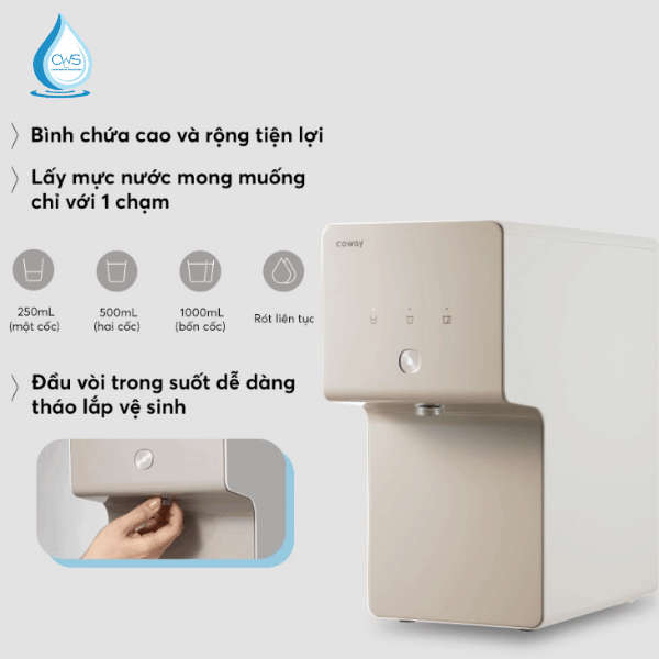 Công nghệ trên máy lọc nước Coway Cinnamon P-6320R