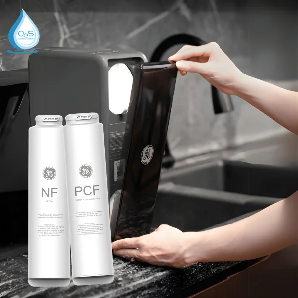 Hệ thống lõi lọc nước của máy lọc nước GE GN620