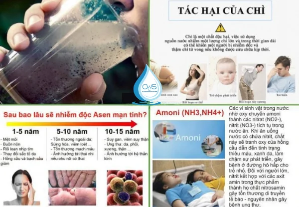 Ảnh Hưởng Nước Nhiễm Kim Loại Nặng Đến Sức Khỏe