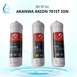 Bộ 3 Lõi Lọc AKANWA AKION 701ST iON