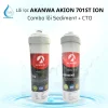 Bộ Lõi Lọc AKANWA AKION 701ST iON - Combo Sediment + CTO