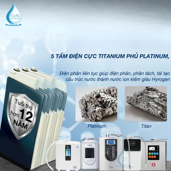 Cấu Tạo Và Chức Năng Của Tấm Điện Cực Máy Ion Kiềm