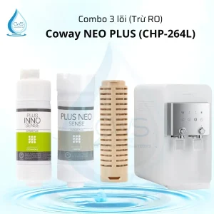 Combo 3 lõi NEO PLUS (CHP-264L) - Trừ RO