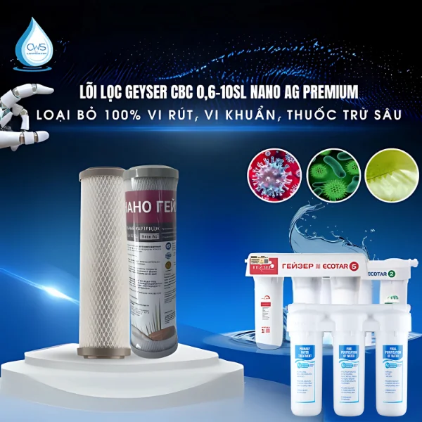 Thông Tin Lõi CBC 0.6-10SL Nano Ag Premium