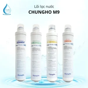 Bộ lõi lọc nước Chungho M9