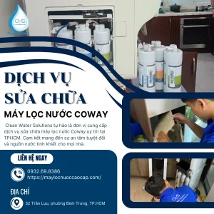Dịch vụ sửa chữa máy lọc nước Coway