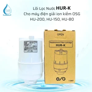 Lõi lọc nước HUR-K cho máy điện giải ion kiềm OSG HU-200, HU-150, HU-80