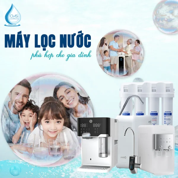 Lựa chọn máy lọc nước phù hợp với số lượng thành viên trong gia đình