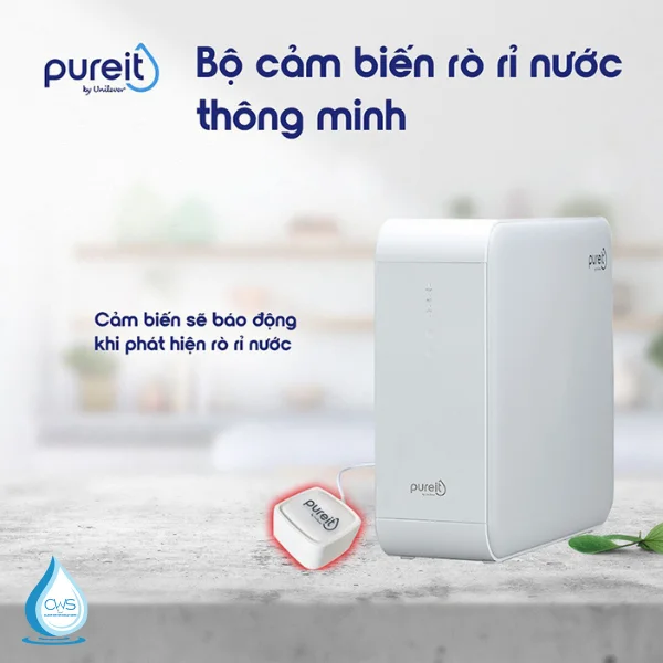 Pureit Delica UR5840 Tự động ngắt khi quên khóa nước trong 30 phút
