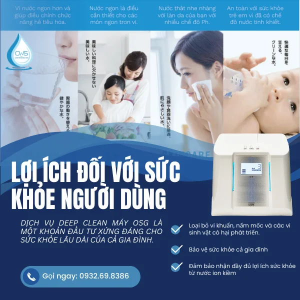 Tầm Quan Trọng Khi Sử Dụng Dịch Vụ Deep Clean Máy OSG