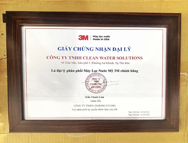 Chứng nhận CWS - Đại lý phân phối hàng chính hãng