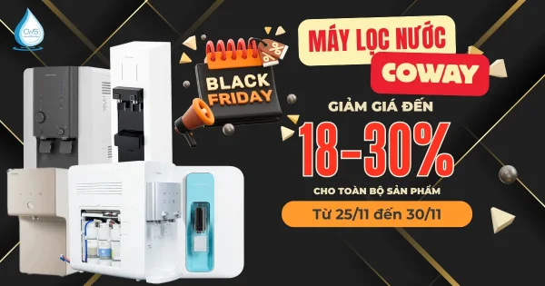 Giá Máy Lọc Nước Coway Giảm Sâu Black Friday 2025