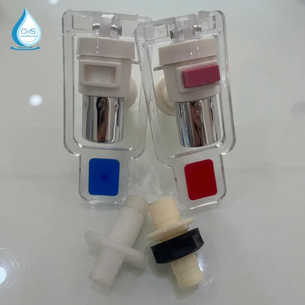 Hình ảnh thực tế vòi nước nóng lạnh PROWATECH kèm bộ nối