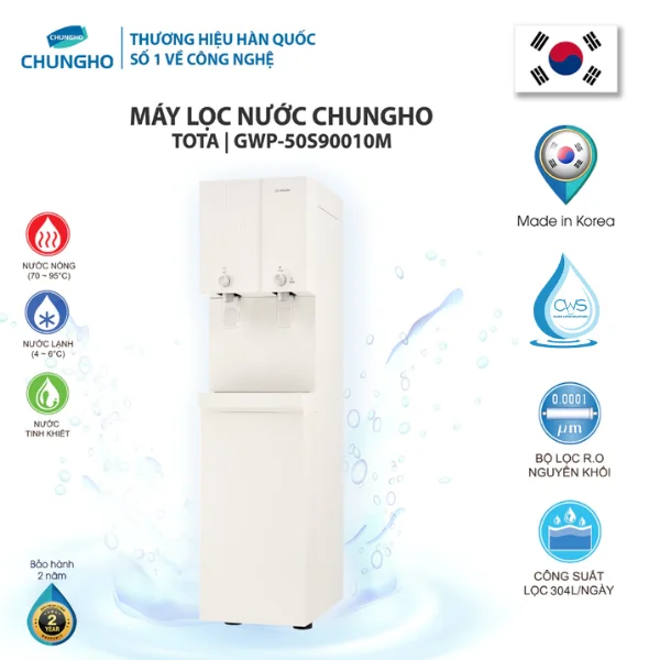 Máy Lọc Nước Chungho TOTA GWP-50S90010M - Lựa Chọn Hoàn Hảo Cho Gia Đình, Văn Phòng