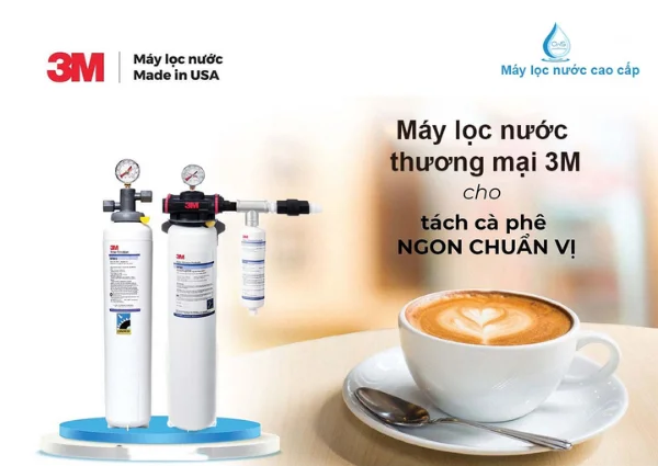 Máy lọc nước thương mại 3M chính hãng, giá tốt, giao hàng lắp đặt toàn quốc