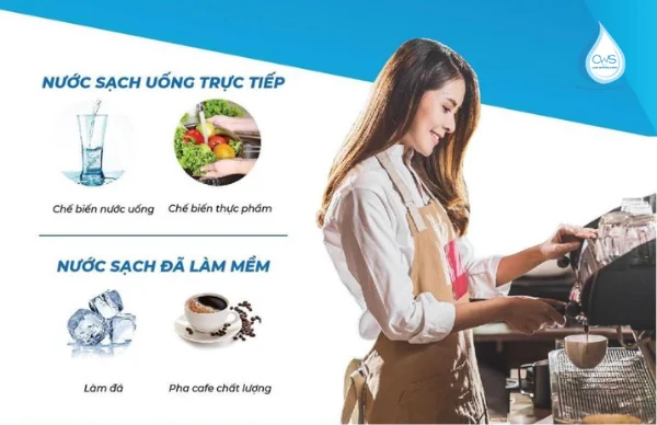Máy lọc nước thương mại 3M dùng cho nhà hàng, quán cafe, trà sữa